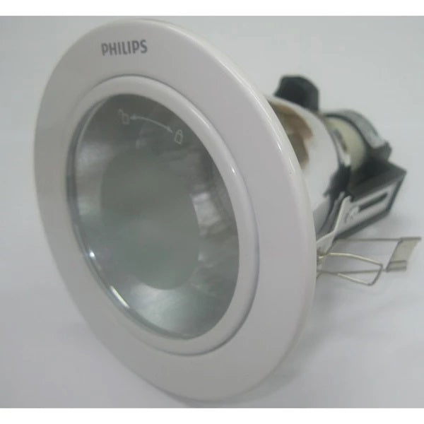 Philips 1380 Glass E27 Recessed Downlight