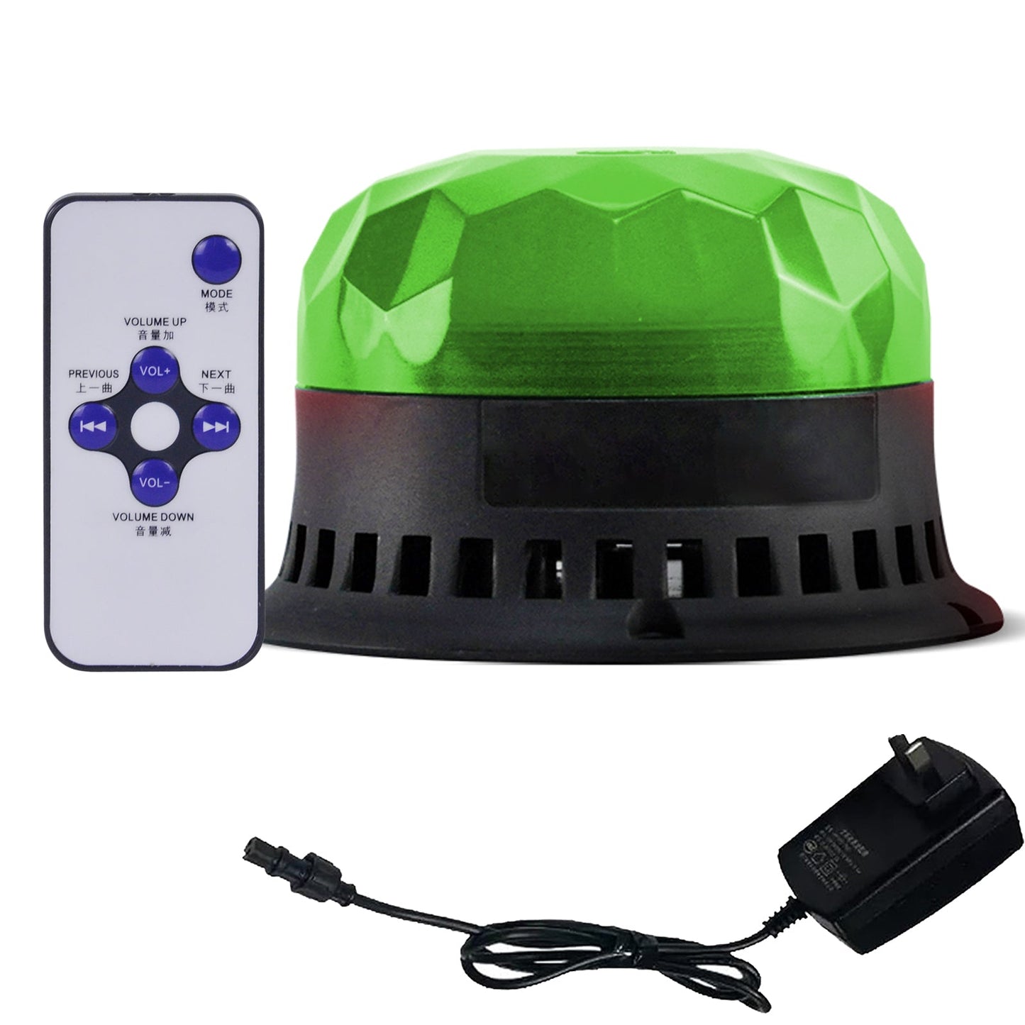 YASONG Beacon Strobe Lights Waterproof LED Siren Warning Light 120dB Loud horn 9 Tones 2 Flashing Mode Magnetic Base for Vehicles Trucks Forklift Workshop Emergency AC100-240V