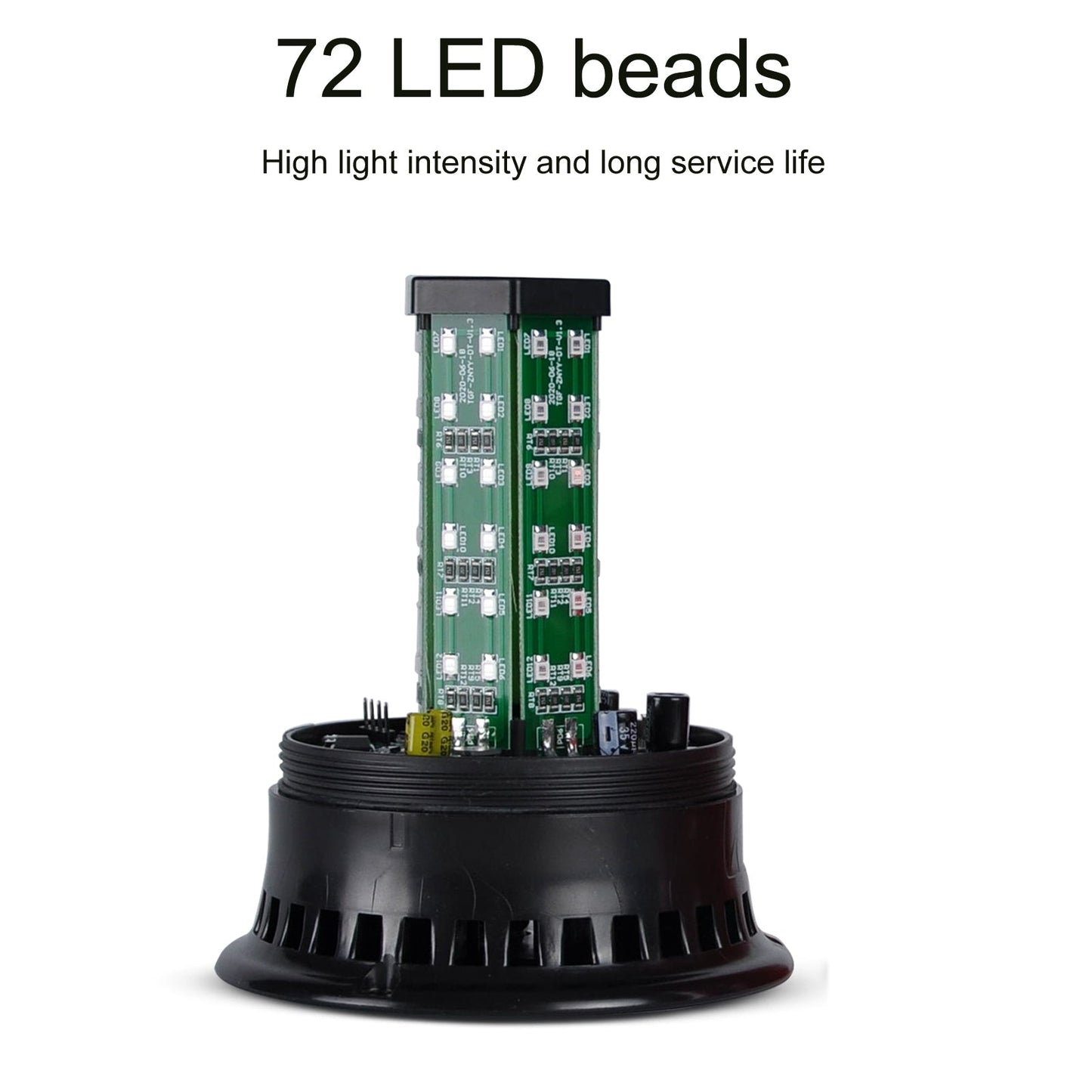 YASONG Beacon Strobe Light 4 Flashing Mode 120dB Horn 9 Tones LED Emergency Lights with Magnet Base for Vehicles, Truck, Car and Workshop AC100V-AC240V