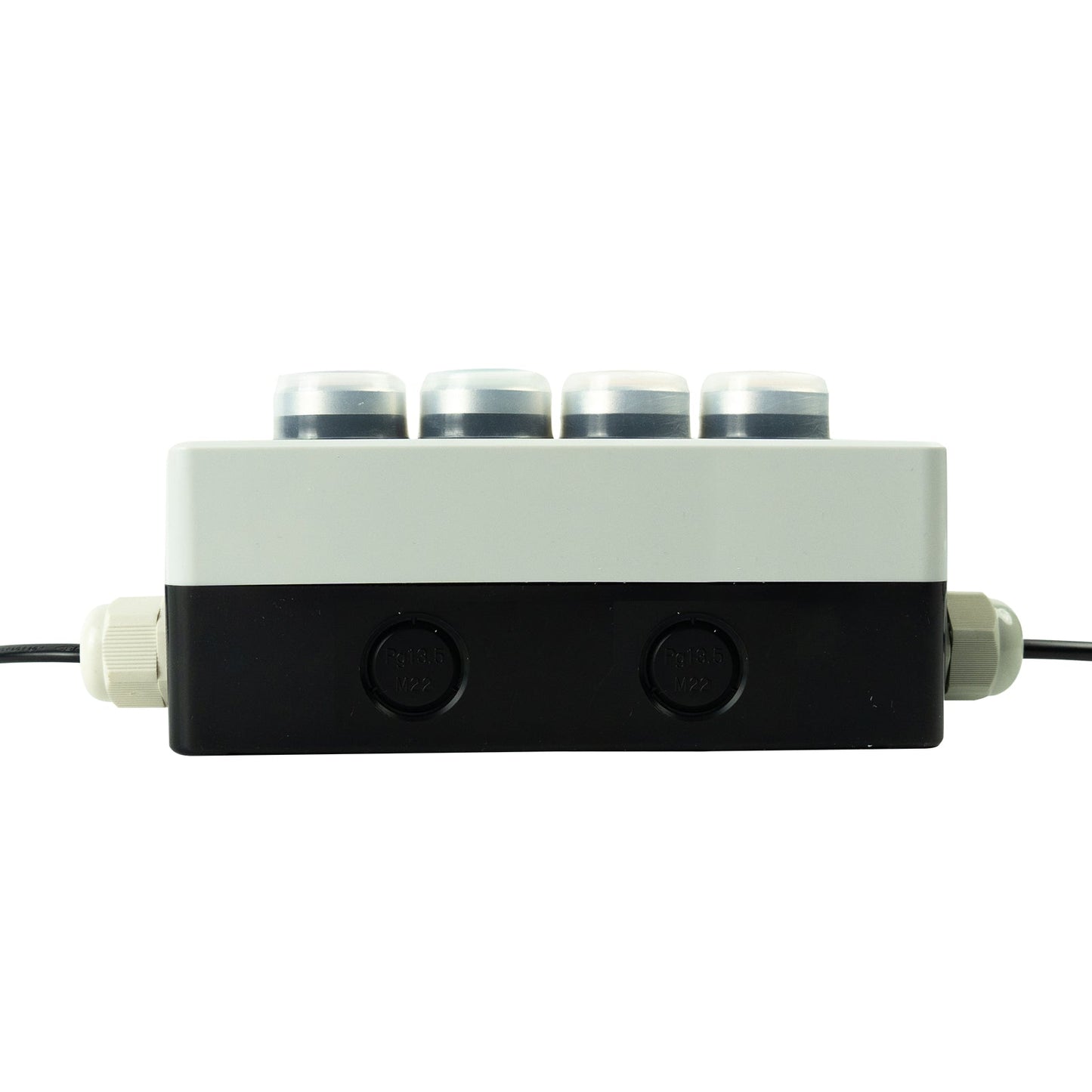 YASONG 4 Stack Super Bright LED Industrial Signal Tower Light Andon Lights with No Sound,Off-ON, or Flash, for Industrial, Warehouse, Indoor