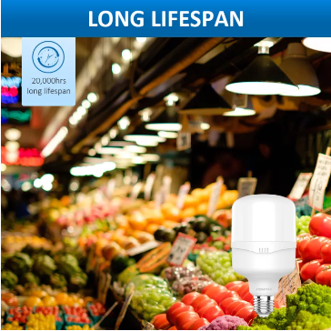 MEGAMAN LED НPB series E27 Classic Stick Bulb x100Pcs