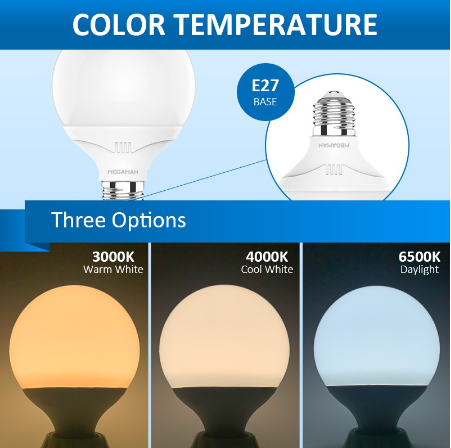 Megaman LED Classic Globe Series Bulb Light x20Pcs