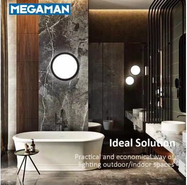 MEGAMAN Signature Bulkhead LED Surface Wall Lamp/Light x10Pcs