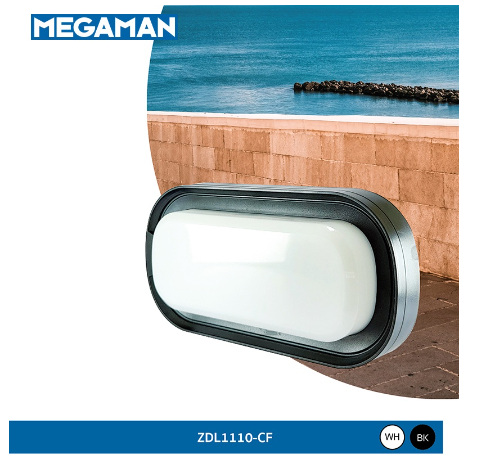 MEGAMAN Signature Bulkhead LED Surface Wall Lamp/Light x10Pcs