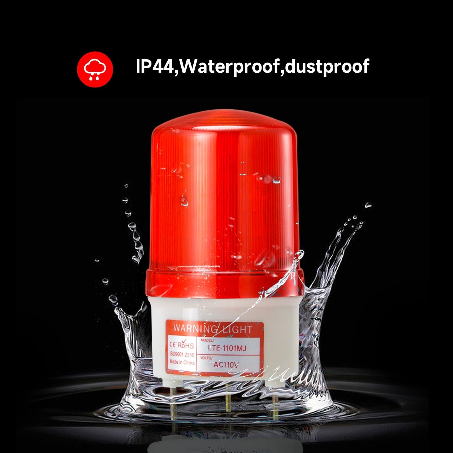 YASONG Industrial Strobe Light Revolving LED Beacon Warning Lights with Sound or No Sound SLA-1101MJ