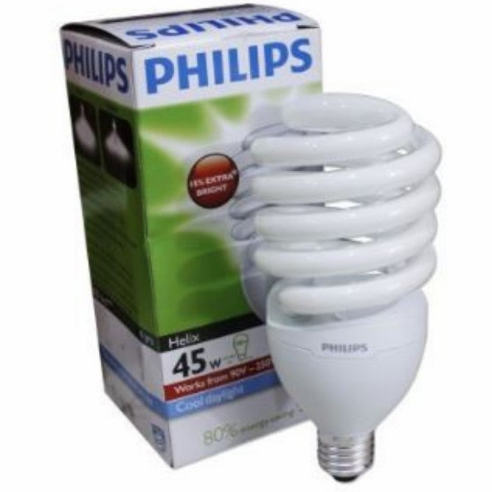 PHILIPS Helix 6500K E27 AU5 Twister Lamp