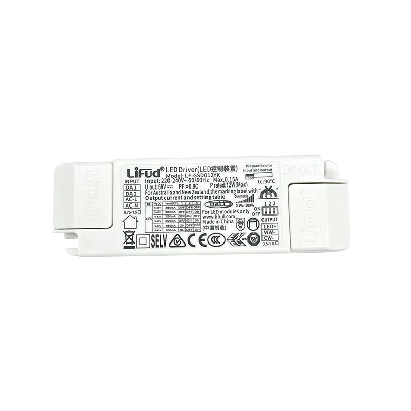 Lifud LF-GSD0 Series DALI-2 Tunable White Flicker Free LEDDriver Series - DelightLighting