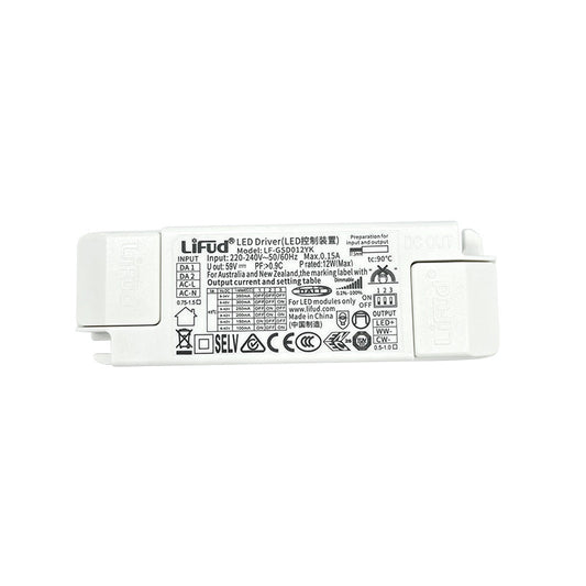 Lifud LF-GSD0 Series DALI-2 Tunable White Flicker Free LEDDriver Series - DelightLighting