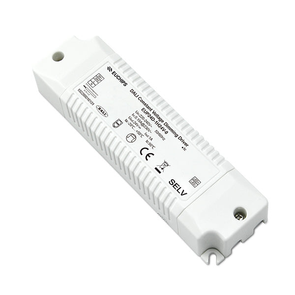 EUCHIPS EUP 1H24V-0 Series DALI Constant Voltage Dimming Driver - DelightLighting
