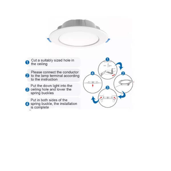 MEGAMAN MQTL119-Y-18W-R175 V2 Classic Downlight x40Pcs - DelightLighting