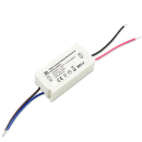 Euchips 12W 12VDC 1A*1ch Constant Voltage Driver EUP12T-1W12V-1 x100Pcs - DelightLighting