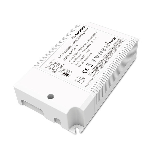 Euchips EUP A 1HMC-1 Series 1-10V Dimming Constant Current Driver x50Pcs - DelightLighting