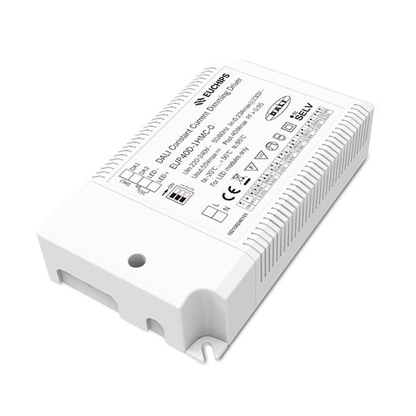 Euchips EUP D 1HMC-0 Series Dali Dimming Constant Current Driver - DelightLighting