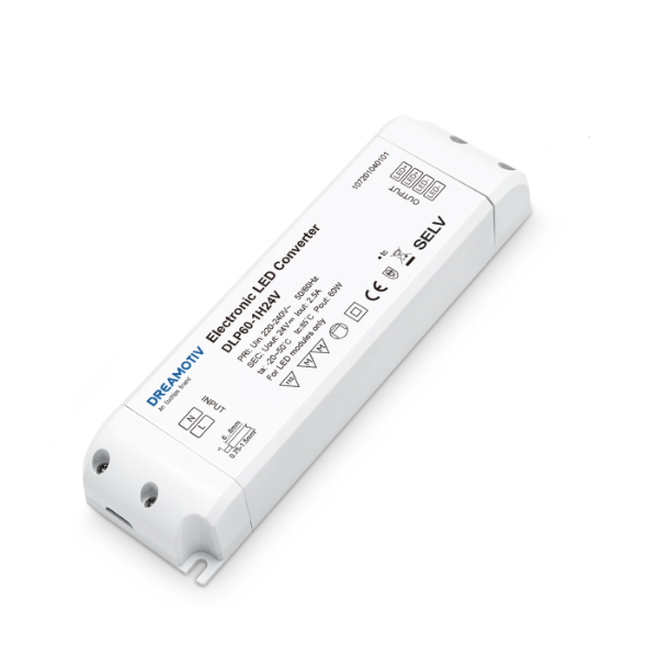 Euchips DLP 1H Series 24V Non-Dimmable LED Constant Voltage Driver x25pcs - DelightLighting