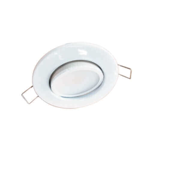 SOP DL74A2S 7W, 220-240VAC, 105⁰ 4000K, 566LM, IP44 ACIC LED SWING DOWNLIGHT x2Pcs - DelightLighting