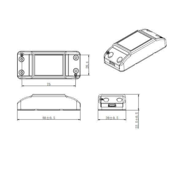 VARYLED (EGR-EIP006C0500) LED DRIVER x20Pcs - DelightLighting