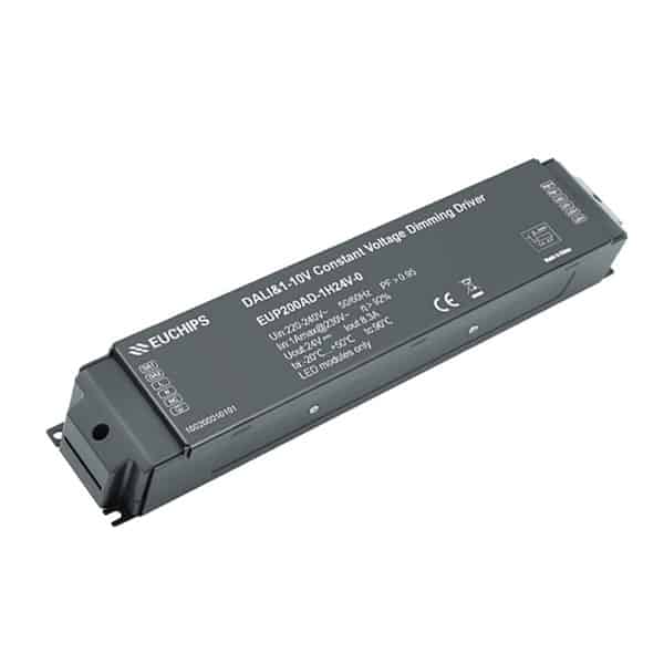 EUCHIPS EUP AD 1H Series 200W Constant Voltage DALI&1-10V Driver x10Pcs - DelightLighting