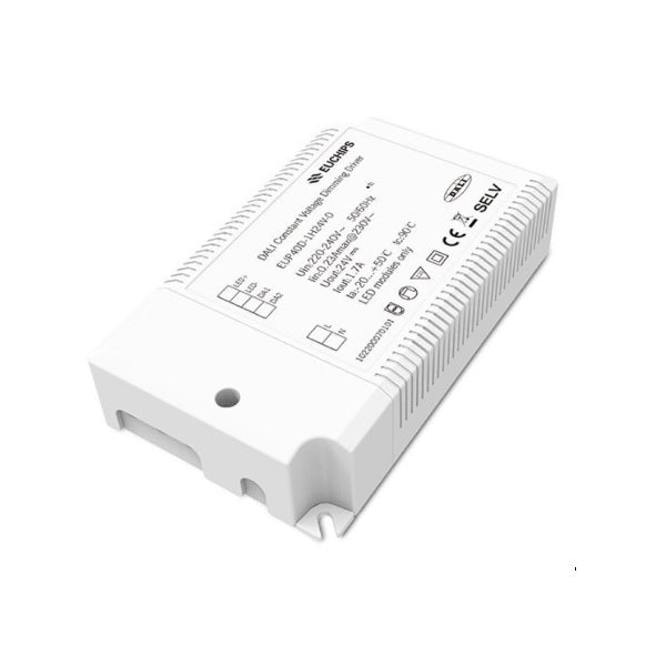 EUCHIPS EUP 1H24V-0 Series DALI Constant Voltage Dimming Driver - DelightLighting