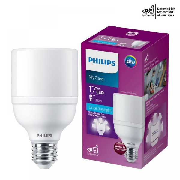 PHILIPS LEDBright E27 6500K 230V 3CT/4 ID Led Bulb - DelightLighting