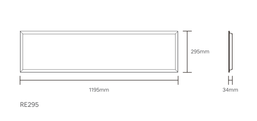 MEGAMAN Dimmmable Professional Backlit Panel x4Pcs - DelightLighting