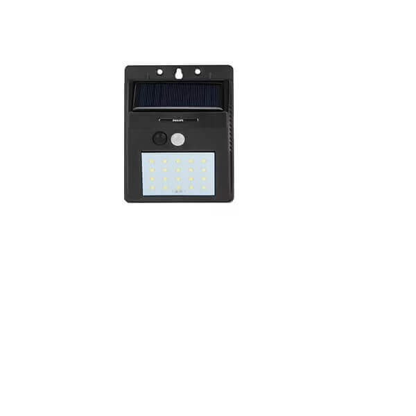 PHILIPS BWS010 LED/765 ssential SmartBright Solar Wall Light - DelightLighting