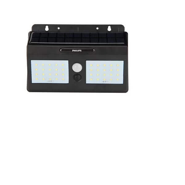 PHILIPS BWS010 LED/765 ssential SmartBright Solar Wall Light - DelightLighting