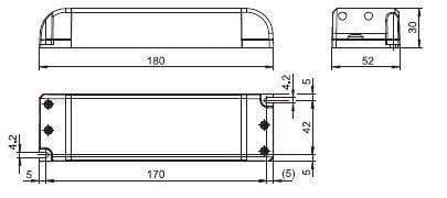 F1 Ballast /Drivers VOSSLOH-SCHWABE LED Constant Voltage Drivers