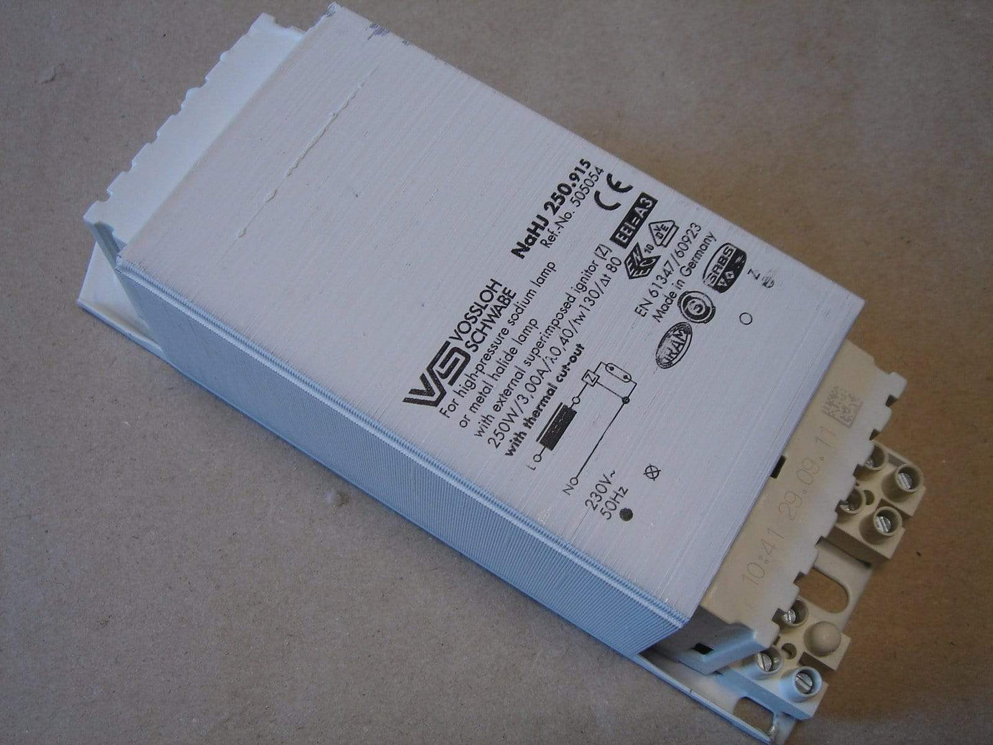 F1E5W1 Ballast /Drivers Vossloh schwabe NaHJ Standard Ballast for HS and HI Lamps
