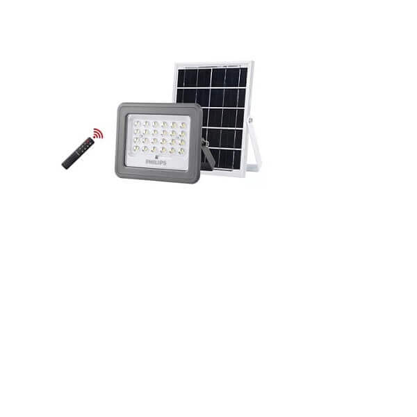 PHILIPS BVC080 LED/765 Essential SmartBright Solar Flood Light - DelightLighting