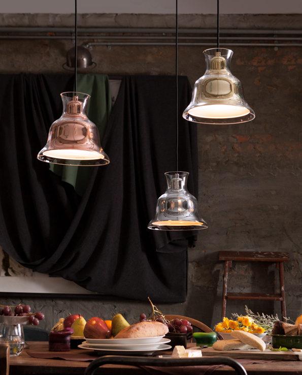 K1 Home Decore Brass SEED DESIGN SALUTE BELL R Pendant Light