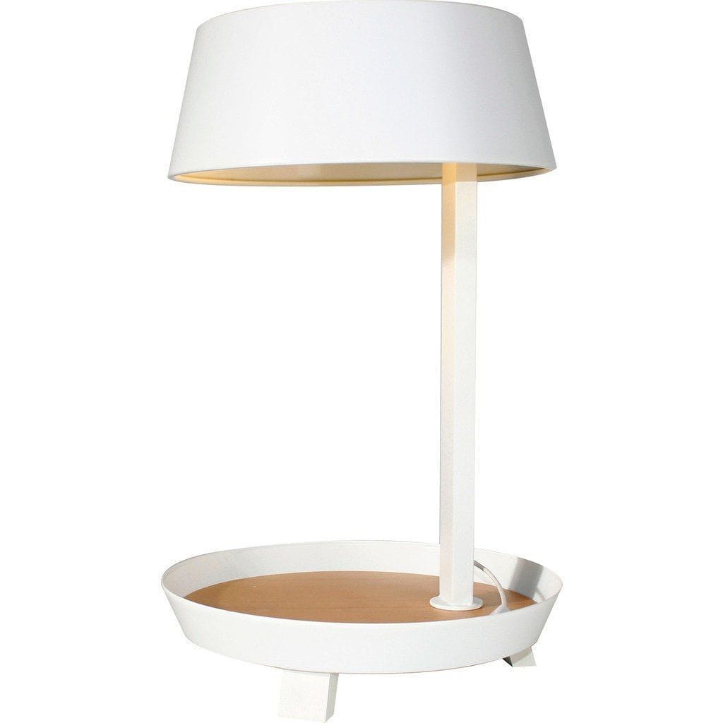 K1 Home Decore Matt_White SEED DESIGN CARRY D MINI ROCKER Table Lamp