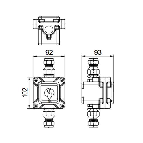 L10 Fixture Lumenex MAMX09 Explosion Proof On/Off Switch