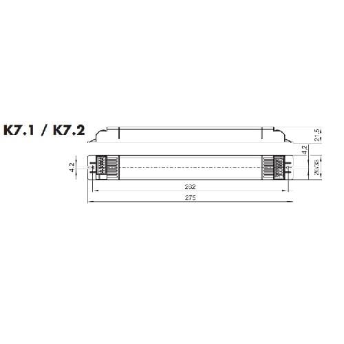 L5F1 Ballast /Drivers Vossloh Schwabe ELXc 128.239 Electronic Non-dim Ballast