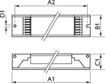 L5K5 Ballast /Drivers (14/24/21/39)W / 1 PHILIPS Intelligent Touch and DALI HF-Ri TD