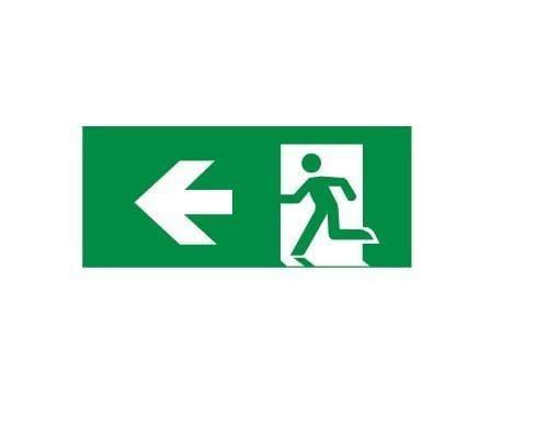 Maxspid EXIT/Emergency Single / West Maxspid CLASSIC 1W Weatherproof LED Exit Light