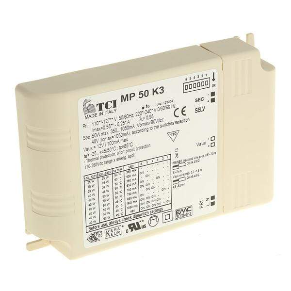 R1 Ballast /Drivers 50W / 124mm RS PRO 220-240V Electronic LED Lighting Ballast