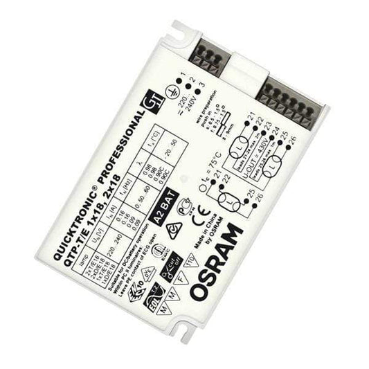 R1K6 Ballast /Drivers 18W Osram QTP-T/E/M Electronic Compact Fluorescent Lighting Ballast IP20
