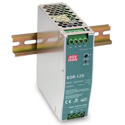 S7 Ballast /Drivers 120W / 12V MEANWELL EDR Series Rail Mount Power Supply