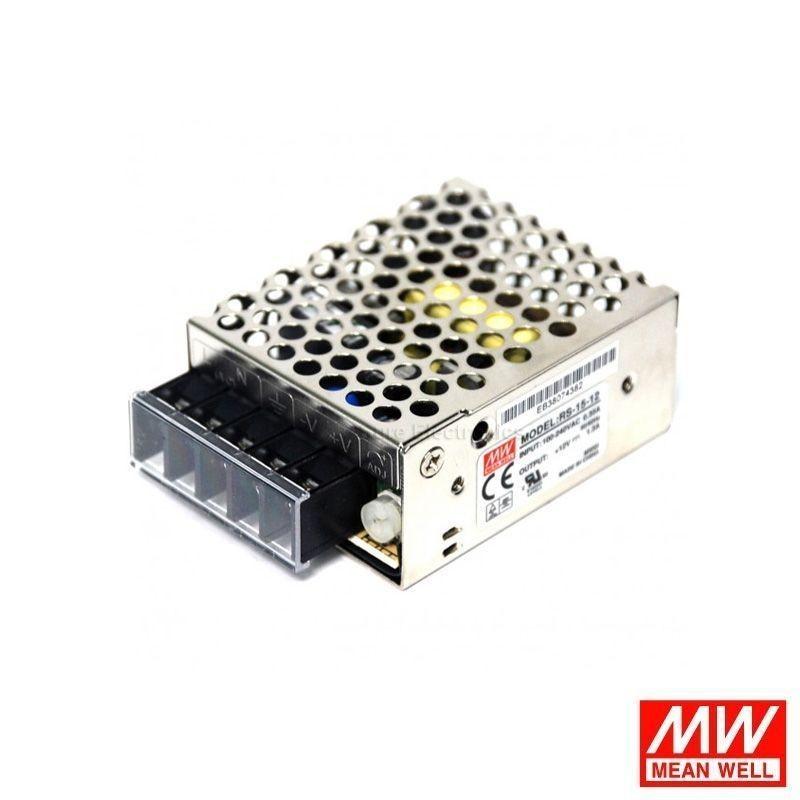 S7 Ballast /Drivers 15W / 12V MEANWELL RS Series Single Output Switching Power Supply