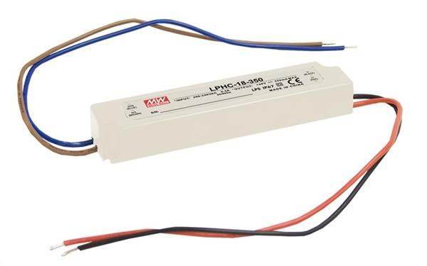 S7 Ballast /Drivers 18W / 350mA MEANWELL LPHC Series Constant Current Power Supply