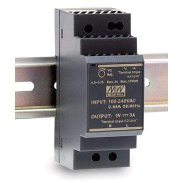 S7 Ballast /Drivers 30W / 5V / Blank MEANWELL HDR Series Rail Mount Power Supply