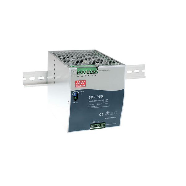 S7 Ballast /Drivers 960W / 24V MEANWELL SDR Series Rail Mount Power Supply