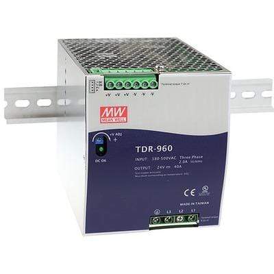 S7 Ballast /Drivers 960W / 24V MEANWELL TDR Series Rail Mount Power Supply