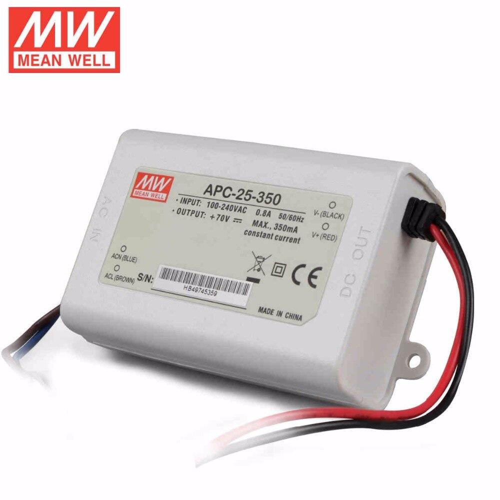 S7G1 Ballast /Drivers 25W / 350mA MEANWELL Constant Current APC Power Supply