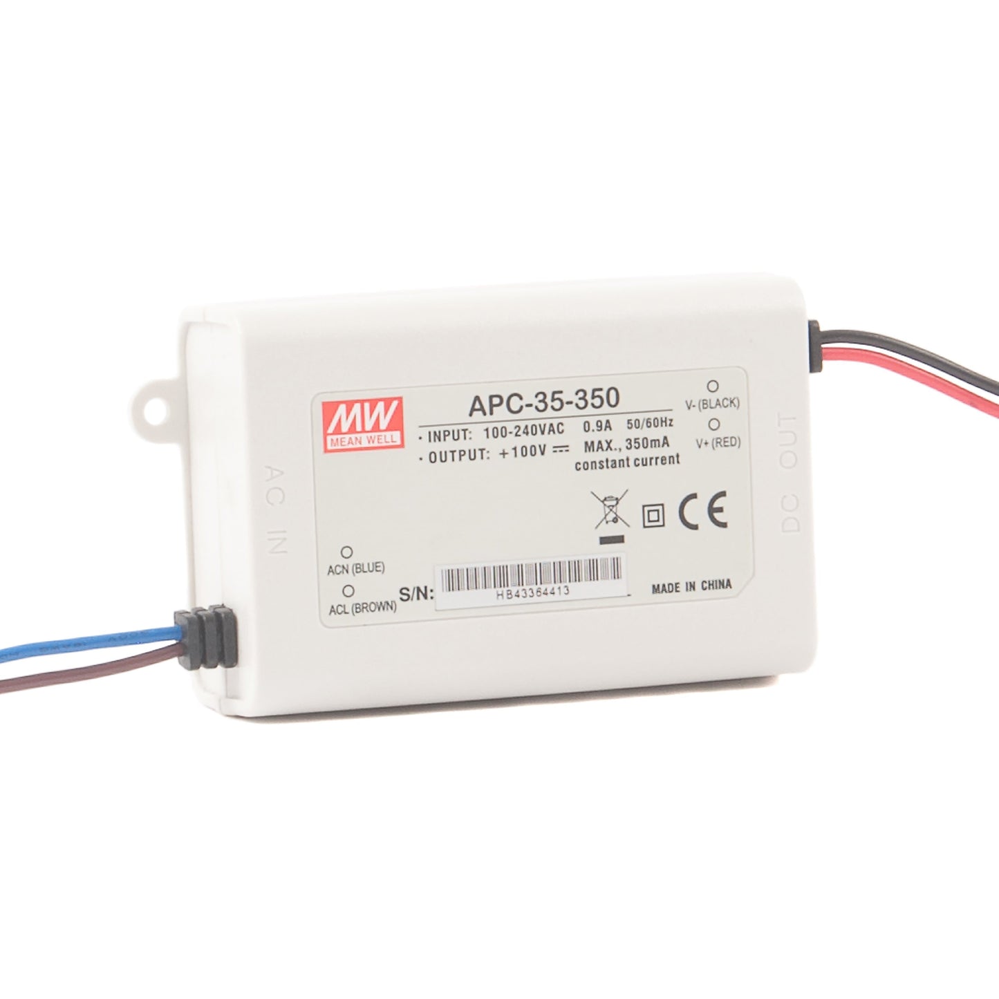 S7G1 Ballast /Drivers 35W / 350mA MEANWELL Constant Current APC Power Supply