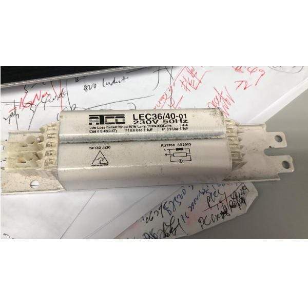 W1 Ballast /Drivers 36W Atco LEC 230V 50Hz Ballast