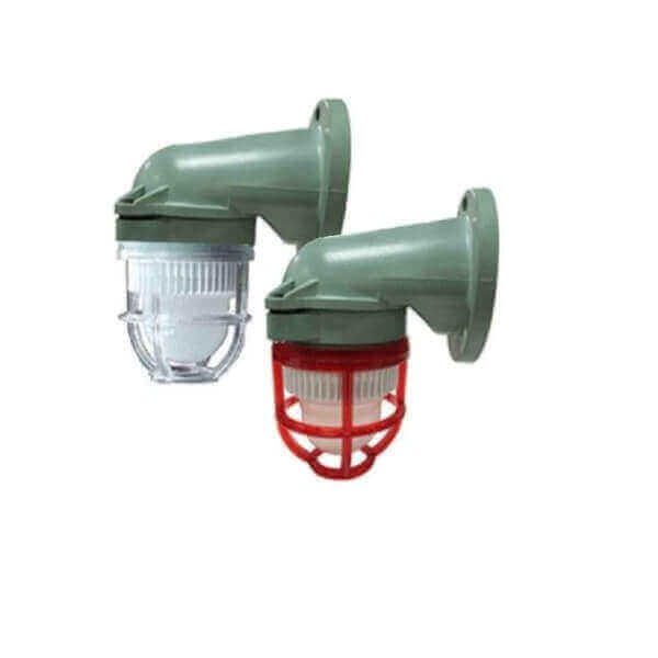 SOP FG Series LED Wall Lamp 950lm (Back Entry), 5000K IP56 With PC Guard x2Pcs - DelightLighting