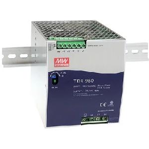 TDR-3-Phase Industrial DIN Rail PSU - DelightLighting