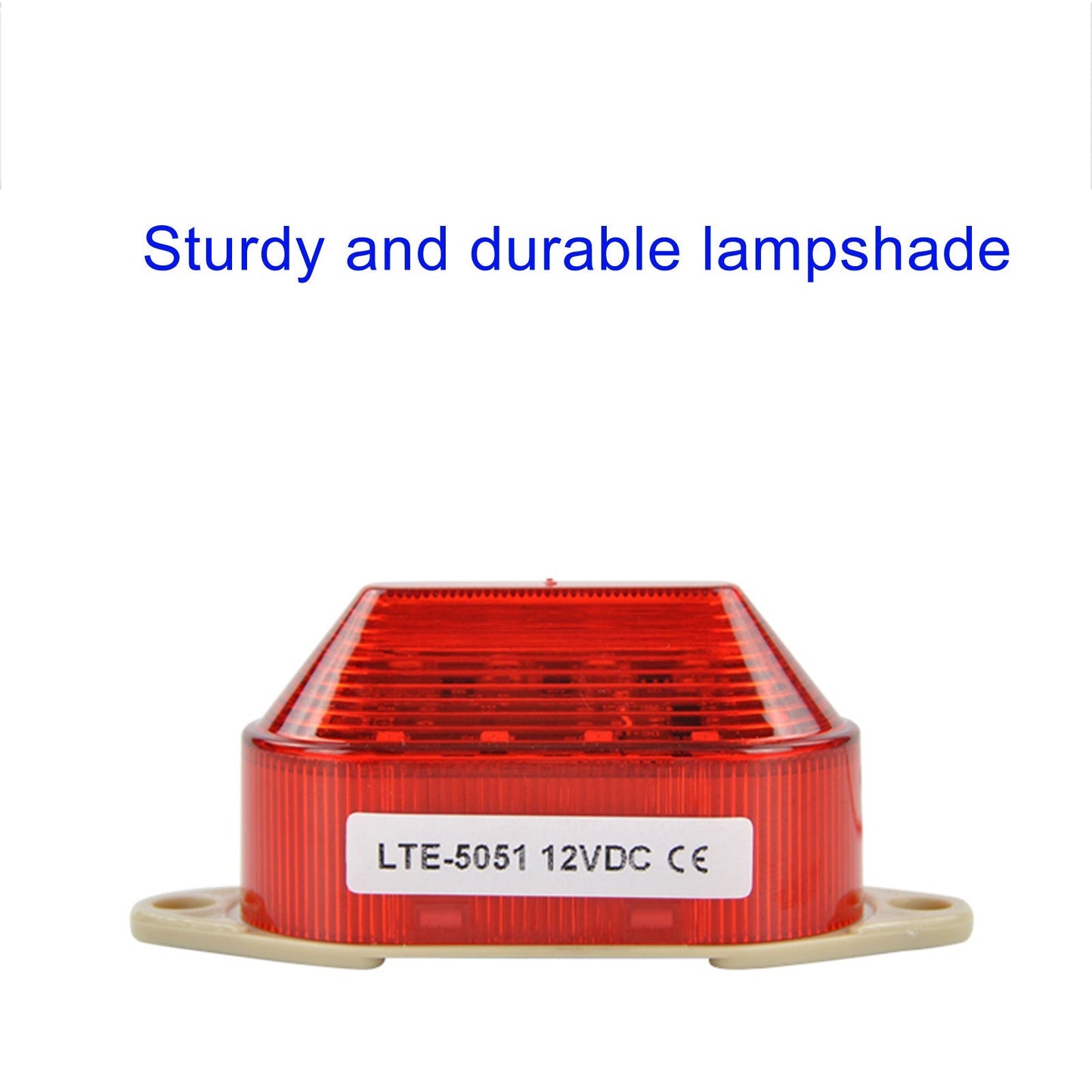 YASONG Led Strobe Flashing Light Mini Mechanical Emergengy Signal Warning Light with No Sound for Equipment, Workshops, Factory