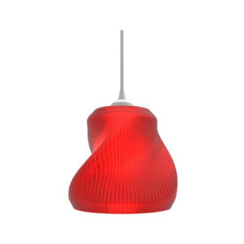 Philips TC RD Series F004 E27 Twist Shaped 3D Printed Luminaire